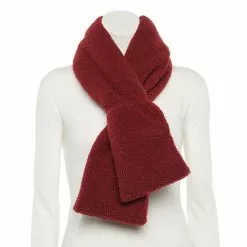 Women's Koolaburra By UGG Sherpa Pull Through Scarf Ivory -Koolaburra by UGG shop unnamed file 1058