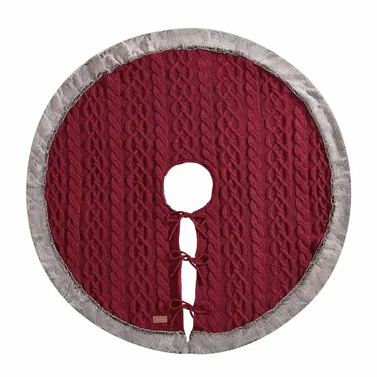 Koolaburra By UGG Elista Cable Knit Tree Skirt 1 Koolaburra By UGG Elista Cable Knit Tree Skirt