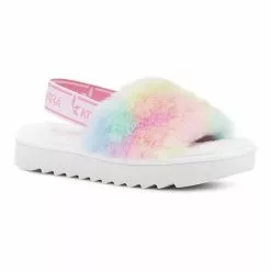 Koolaburra By UGG Fuzz'n II Women's Faux-Fur Sandals Black -Koolaburra by UGG shop unnamed file 1241