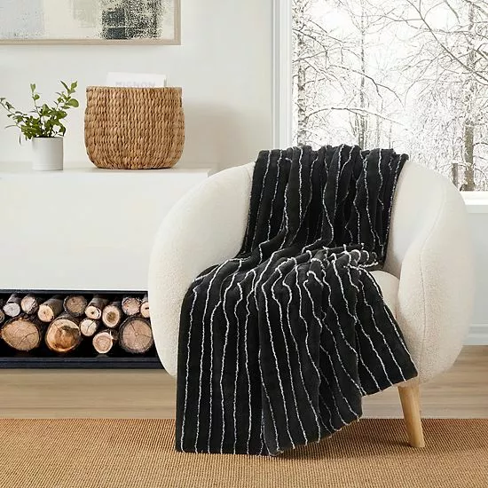 Koolaburra By UGG Whyte Faux Fur Throw 2 Koolaburra By UGG Whyte Faux Fur Throw - Image 2