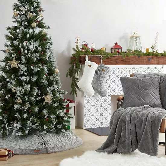 Koolaburra By UGG Carla Cable Knit Stocking Wild Dove 3 Koolaburra By UGG Carla Cable Knit Stocking Wild Dove - Image 3