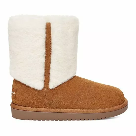 Koolaburra By UGG Aubrei Girls' Winter Boots Chestnut 2 Koolaburra By UGG Aubrei Girls' Winter Boots Chestnut - Image 2