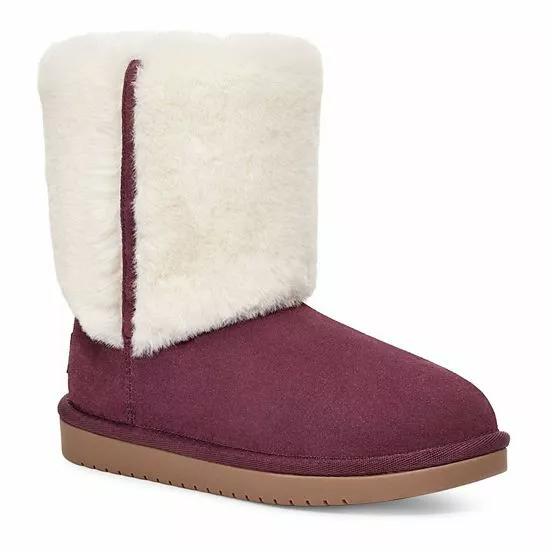 Koolaburra By UGG Aubrei Girls' Winter Boots Chestnut 8 Koolaburra By UGG Aubrei Girls' Winter Boots Chestnut - Image 8