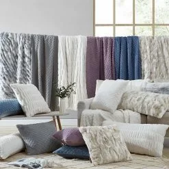 Koolaburra By UGG Octavia Faux Fur Throw Citadel -Koolaburra by UGG shop unnamed file 365