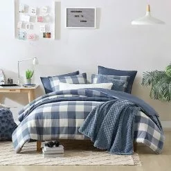 Koolaburra By UGG Koolawash Comforter Set With Shams Captains Blue Stripe -Koolaburra by UGG shop unnamed file 44
