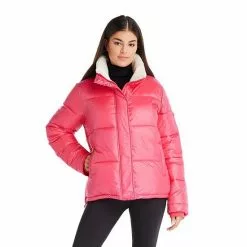 Women's Koolaburra By UGG Sherpa-Trim Puffer Jacket Black -Koolaburra by UGG shop unnamed file 459