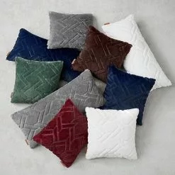 Koolaburra By UGG Candice Faux Fur Throw Pillow Navy -Koolaburra by UGG shop unnamed file 559