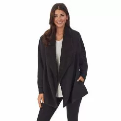 Women's Koolaburra By UGG Microfleece & Sherpa Open Cardigan Blue 9 Women's Koolaburra By UGG Microfleece & Sherpa Open Cardigan Blue -Koolaburra by UGG shop unnamed file 654