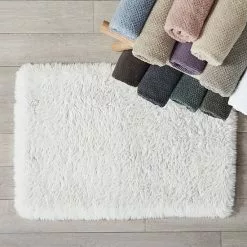 Koolaburra By UGG Astra Faux Fur Bath Rug Kb White -Koolaburra by UGG shop unnamed file 742