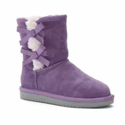 Koolaburra By UGG Victoria Girls' Short Winter Boots Black -Koolaburra by UGG shop unnamed file 8