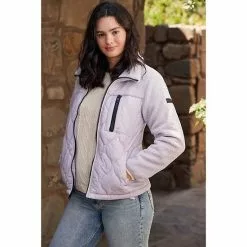 Women's Koolaburra By UGG Mixed-Media Fleece Jacket Lilac 18 Women's Koolaburra By UGG Mixed-Media Fleece Jacket Lilac -Koolaburra by UGG shop unnamed file 869