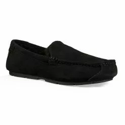 Koolaburra By UGG Tipton Men's Suede Slippers Black