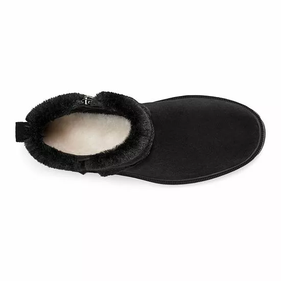Koolaburra By UGG Berea Fuzz Women's Winter Boots Black 5 Koolaburra By UGG Berea Fuzz Women's Winter Boots Black - Image 5