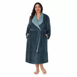 Plus Size Koolaburra By UGG Plush Wrap Robe Cafe Creme -Koolaburra by UGG shop unnamed file 891